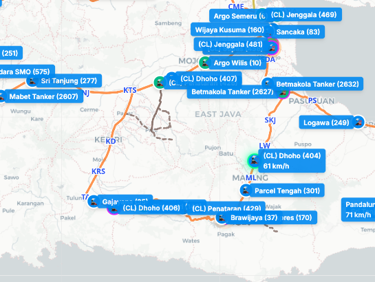GAPEKA 2025 - 168Railway Live Map Tracking